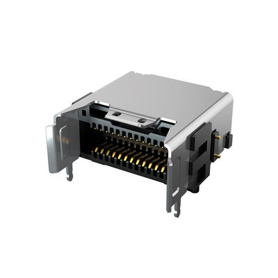 ARF6-08-S-D-A-K-FR Konektor Kecepatan Tinggi AcceleRate Slim Socket Untuk Seri ARC6
