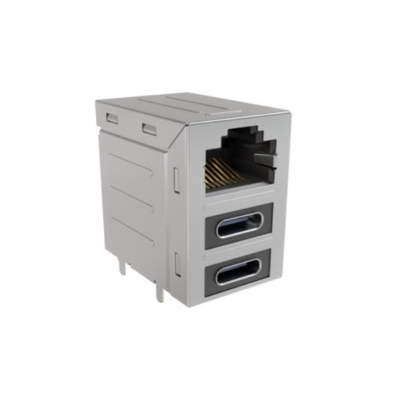 RJE36188310CH Konektor Konektor Kombinasi 8POS Modular Jack Combo Konektor