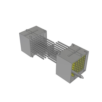 EBCM-3-6-12-1-L-N-06-1-FV Konektor 2.00 mm Kabel Komputer Backplane Kecepatan Tinggi
