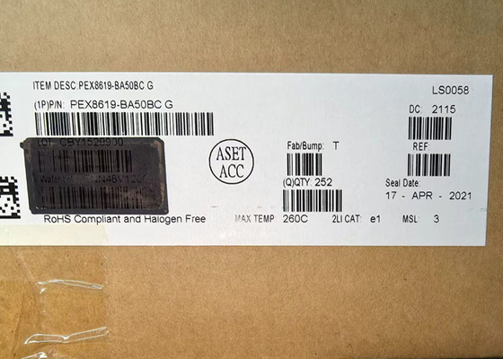 PEX8619-BA50BCG Chip Sirkuit Terpadu 16-Port Saklar PCI Express HSBGA-324