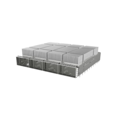 UE62-B462G-021E1 Konektor Konektor yang dapat disambungkan 4 Port 1x4 OSFP Cage