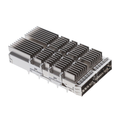 UE36-B26200-06A3A Konektor Kecepatan Tinggi Single Port QSFP DD Konektor