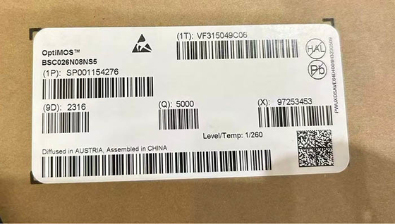 BSC026N08NS5 Integrated Circuit Chip 80V OptiMOSTM 5 Power MOSFET Transistor