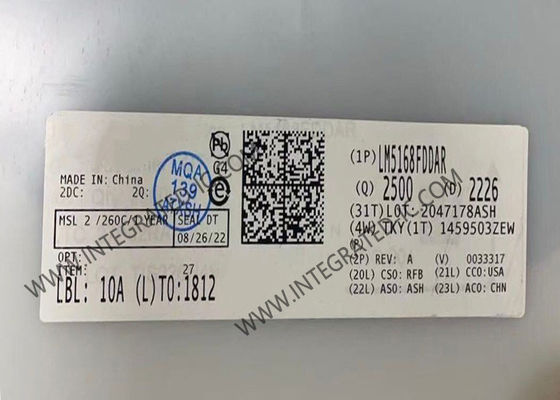 LM5168FDDAR Integrated Circuit Chip Step-Down Converter Dengan Kapasitas Fly-BuckTMConverter