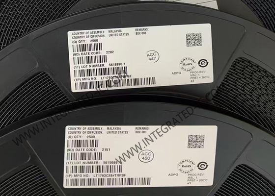 LT1793CS8 Chip Sirkuit Terpadu Penguat Operasional Input JFET Arus Bias Picoampere Kebisingan Rendah