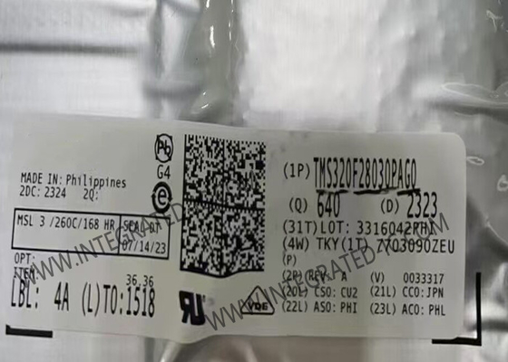 TMS320F28030PAGQ Mikrokontroler MCU Otomotif 60MHz C2000TM 32-Bit MCU TQFP-64