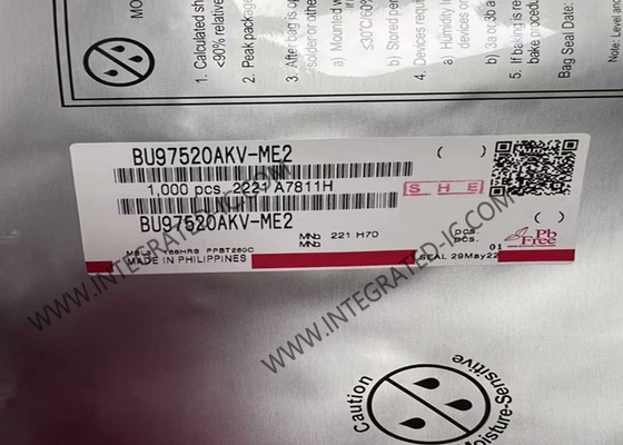 BU97520AKV-ME2 Integrated Circuit Chip Automotive Low Duty LCD Segment Drivers VQFP-80