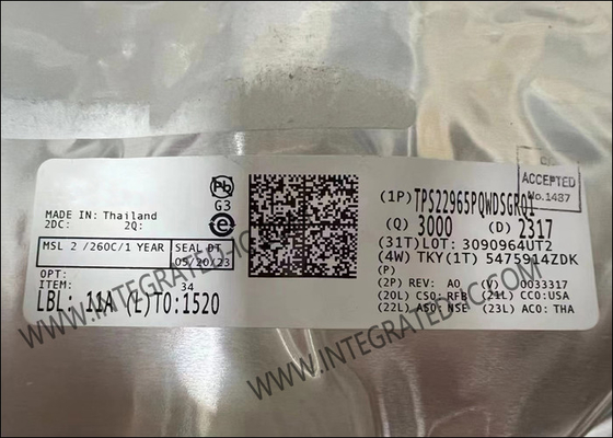 TPS22965PQWDSGRQ1 Integrated Circuit Chip 5.7V Otomotif Load Switch 4A Power Switch