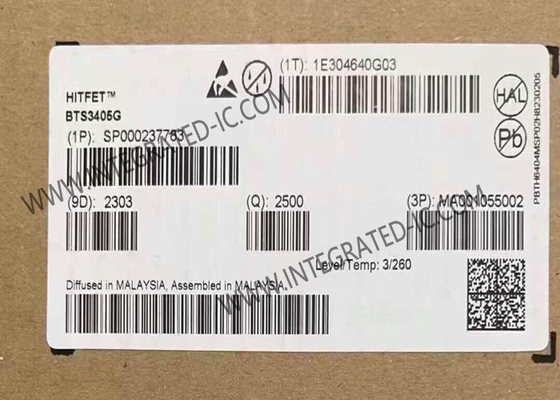 BTS3405G Integrated Circuit Chip Dua Saluran Otomotif Smart Low-Side Switch
