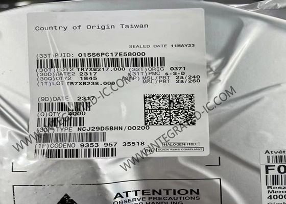 Modul Komunikasi Wireless NCJ29D5BHN/00200Y IC Ultra-Wideband Otomotif HVQFN-40