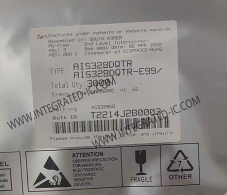 AIS328DQTR Sensor IC Mobil 3-Axis Accelerometer Dengan Digital Output