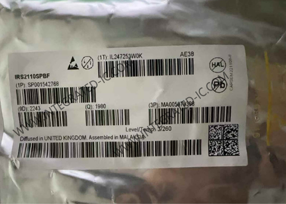 IRS2110SPBF Integrated Circuit Chip 500V EiceDRIVERTM Gate Driver IC Dengan Penutupan