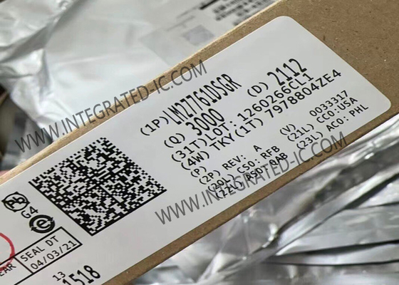LM27761DSGR Integrated Circuit Chip Low-Noise Regulated Inverter dengan LDO terintegrasi