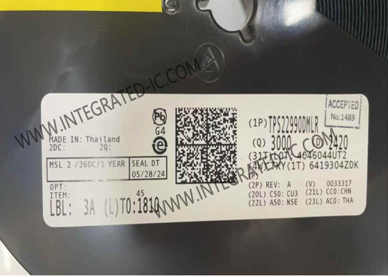 Chip Sirkuit Terpadu TPS22990DMLR 3,9mΩ IC Sakelar Beban Resistansi WSON-10