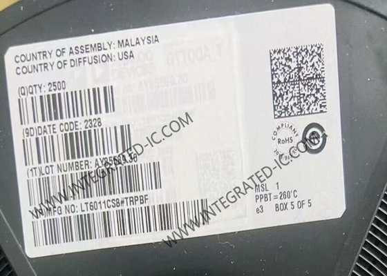 LT6011CS8 Integrated Circuit Chip 135μA Rail-to-Rail Output Precision Operational Amplifier