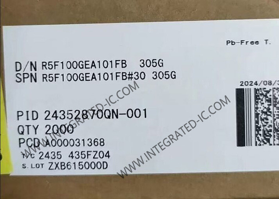 R5F100GEA101FB Mikrokontroler MCU RL78/G13 Low Power High Function Mikrokontroler