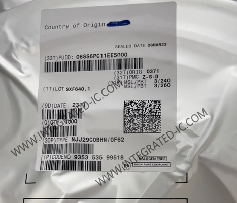 NJJ29C0BHN Integrated Circuit Chip Low Frequency Driver And Receiver IC Akses Mobil Aman