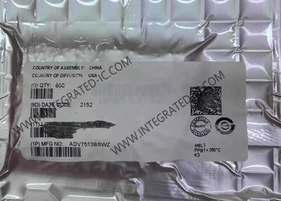 ADV7513BSWZ Integrated Circuit Chip 165 MHz Transmitter HDMI Berkinerja Tinggi