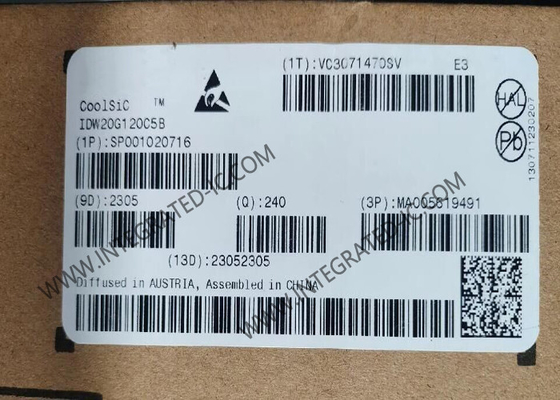 IDW20G120C5B Chip Sirkuit Terpadu 1200V 20A Silikon Karbida Schottky Diode Untuk Pengisian EV