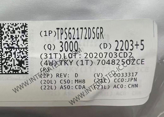 TPS62172DSGR Integrated Circuit Chip 3V hingga 17V 0.5A Step-Down Converters Dengan DCS-ControlTM