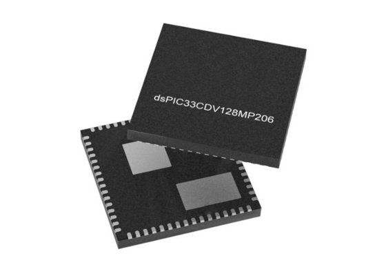 DSPIC33CDV128MP206-I/M9 Mikrokontroler MCU Motor Control DSC 16-Bit Integrated Motor Driver
