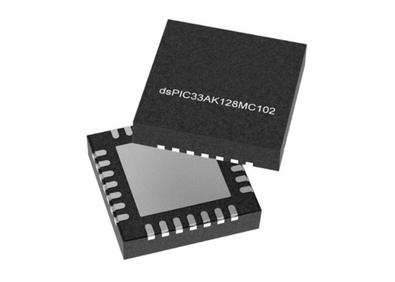 DSPIC33AK128MC102-E/M7 Mikrokontroler MCU 32-Bit DSC VQFN-28 Kontroler Sinyal Digital