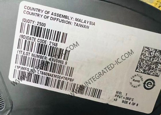 LT8609AEMSE Chip Sirkuit Terpadu 42V 3A Synchronous Step Down Regulator MSOP10