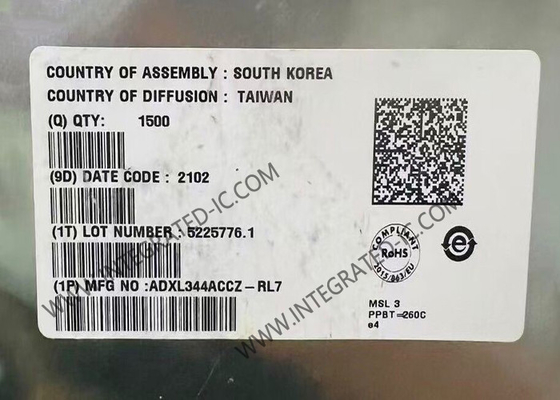 ADXL344ACCZ Sensor IC 3-Axis Digital Output Accelerometer LGA-16 Sensor Gerak