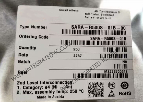 Modul Komunikasi Wireless SARA-R500S-01B 2.1GHz 23dBm Modul LTE-M Dan NB-IoT