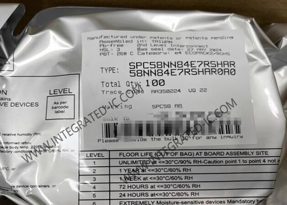 Mikrokontroler MCU SPC58NN84E7RSHAR Hingga 6MB Flash SPC58 Mikrokontroler 200MHz