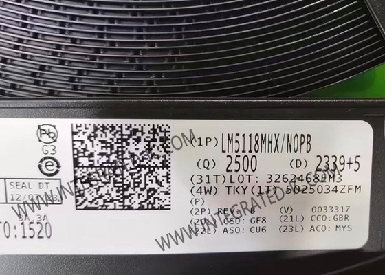 Chip Sirkuit Terpadu LM5118MHX Pengendali Buck-Boost Rentang Tegangan Lebar