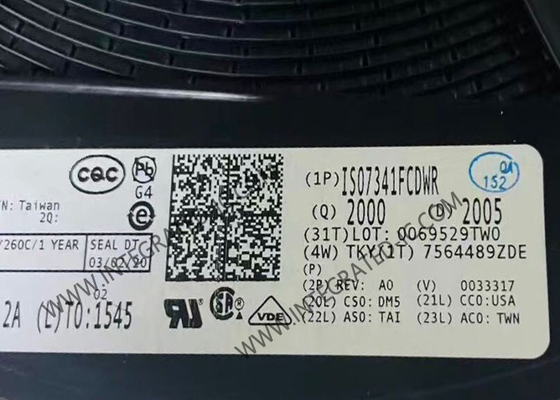 IC Sirkuit Terpadu ISO7341FCDWR 3000Vrms Isolator Digital Empat Saluran SOIC16