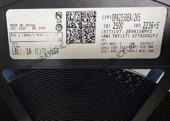 OPA2350EA Chip Sirkuit Terpadu Penguat Operasional Ganda Kecepatan Tinggi Kebisingan Rendah