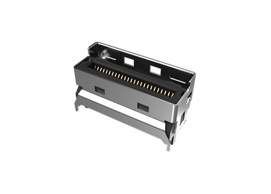 G42V15312HR Konektor 56Gb/s Mini Cool Edge IO Konektor Untuk Unit Radio