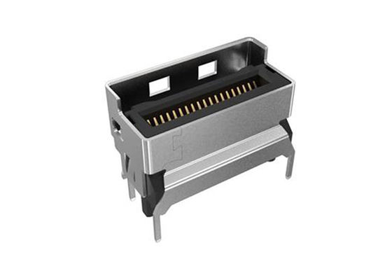 Konektor G97V21332HR Konektor IO Mini Cool Edge Kecepatan Tinggi Untuk Baseband