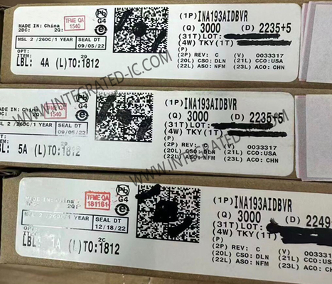 INA193AIDBVR Sirkuit Terpadu Chip 500kHz High Side Current Sense Amplifier SOT-23-5