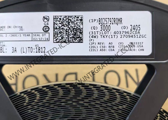 BQ25792RQMR Integrated Circuit Chip 5A Buck-Boost Battery Charger Dengan Pemilih Input Ganda