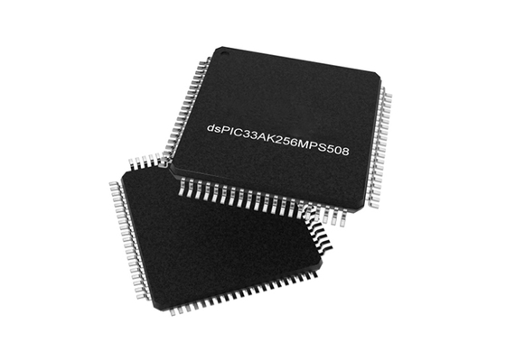 DSPIC33AK256MPS508-I/PT Mikrokontroler MCU Bandwidth Tinggi 200MHz DSC Dengan 512KB Flash Program Memory