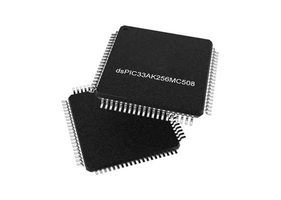 DSPIC33AK256MC508-I/PT Mikrokontroler MCU Kinerja Tinggi DSPIC33A Digital Signal Controller