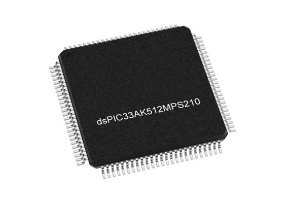 DSPIC33AK512MPS210-I/PT Mikrokontroler MCU DSC 32-Bit 200MHz Pengendali Sinyal Digital