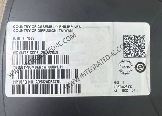 Chip Sirkuit Terpadu AD9826KRSZRL Pemroses Sinyal Pencitraan 16-Bit Lengkap SSOP-28