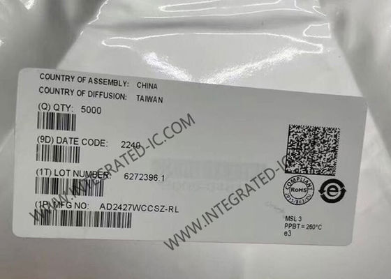 Chip sirkuit terintegrasi AD2427WCCSZ 32 saluran Transceiver Audio Otomotif
