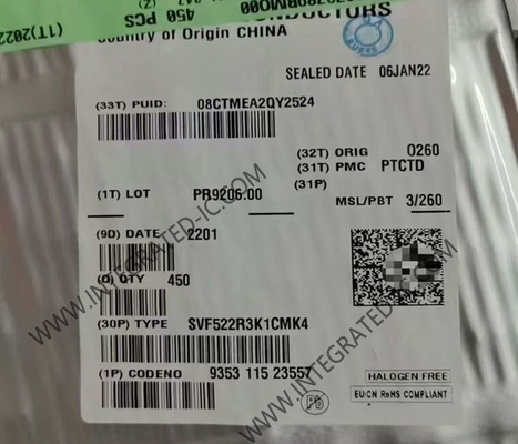 SVF522R3K1CMK4 Mikrokontroler MCU 32-Bit MPU Untuk Aplikasi Radio Terhubung dan Kluster Instrumen Digital