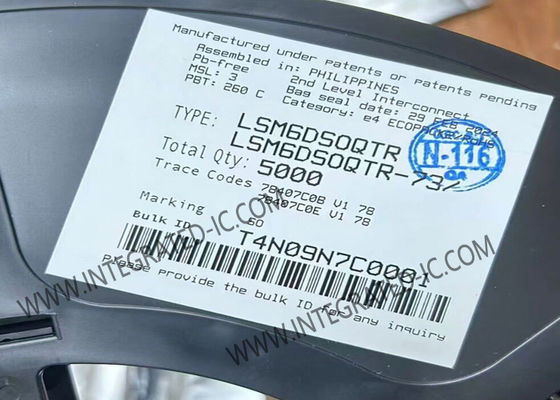 LSM6DSOQTR Sensor IC Inertial Measurement Units 6-Axis iNEMO 6DoF IMU LGA Package