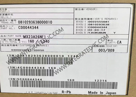 MX23A26NF1 Konektor tipe kompak Konektor otomotif tahan air profil rendah