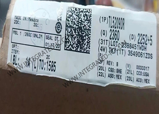 TL5209DR Integrated Circuit Chip 500mA Low-Noise Low-Drop Out Voltage Regulator Dengan Penutupan