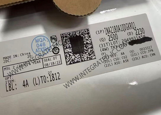 INA2180A1QDGKRQ1 Chip Sirkuit Terpadu Penguat Penginderaan Arus 350kHz VSSOP8