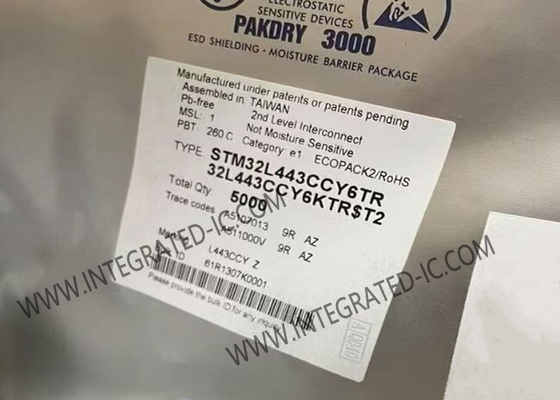 STM32L443CCY6 Microcontroller MCU MCU tertanam 80MHz 32-Bit Single-Core MCU WLCSP49