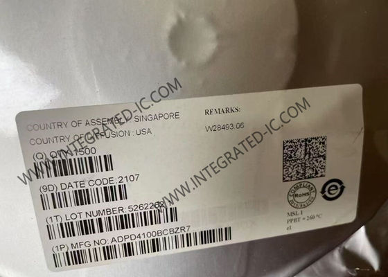 ADPD4100BCBZR7 Chip Sirkuit Terpadu Multimodal Sensor Front End 10µA AFE Optik