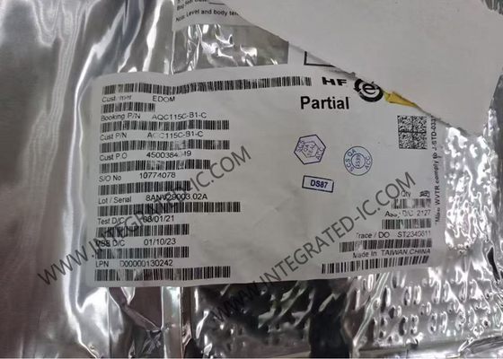 2.5Gbps PCIe Ethernet Chip AQC115C-B1-C Single Port 4speed 64FCBGA Chip Sirkuit Terpadu